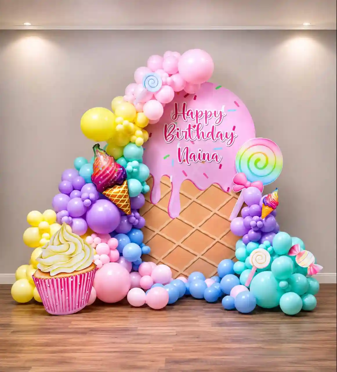 Candyland Ice Cream Party